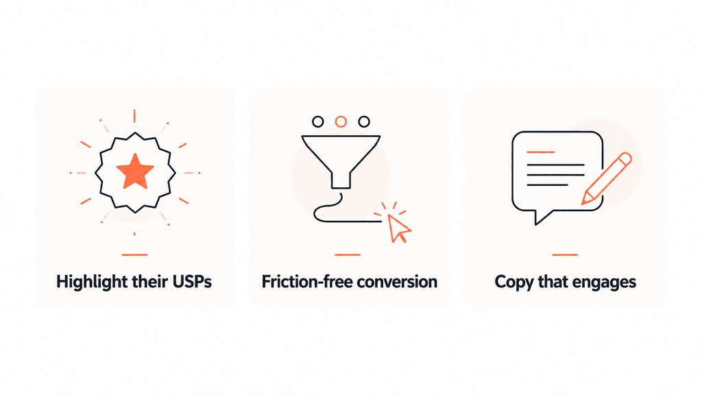 Pages that convert